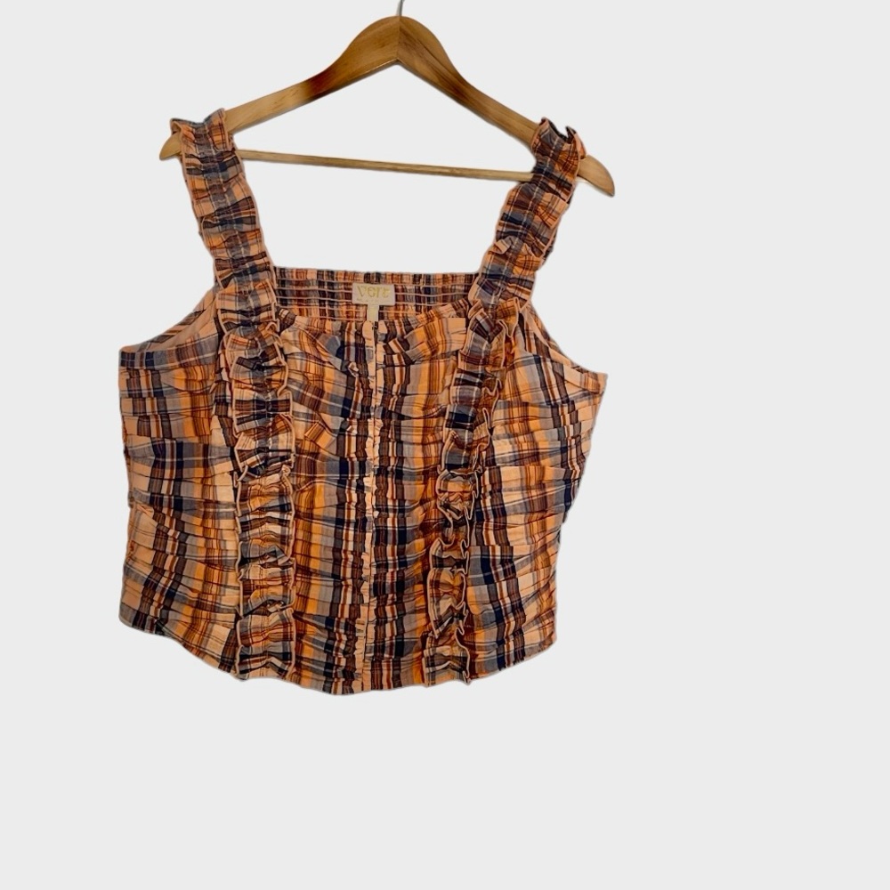 Anthropologie Ruffled Top